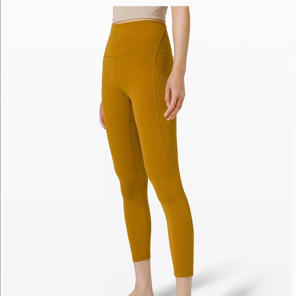 NWOT Lululemon Align high rise leggings with pockets 25” size 6